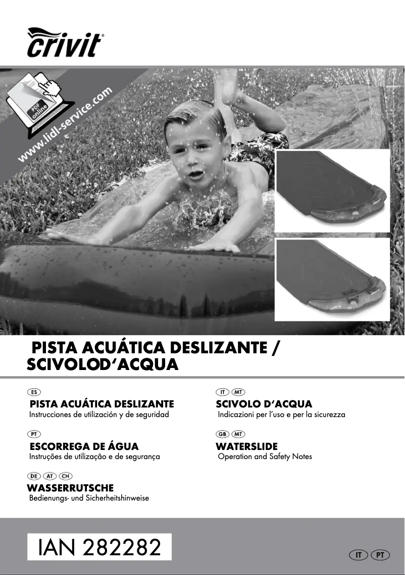 Página 1 del manual Manual de usuario Crivit HG03281