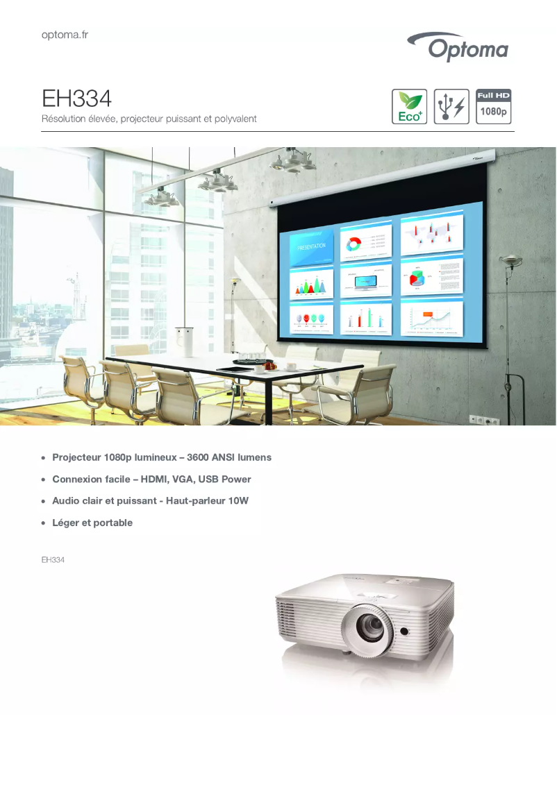 Image de la première page du manuel de l'appareil EH334