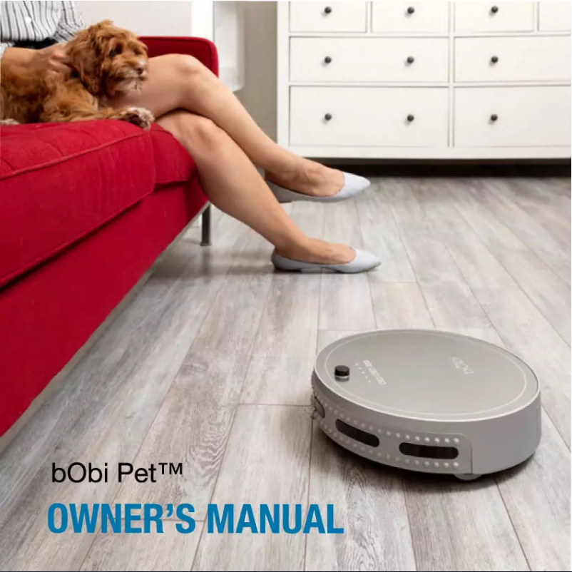 Page n°1 - Manuel utilisateur Bobsweep bObi Pet