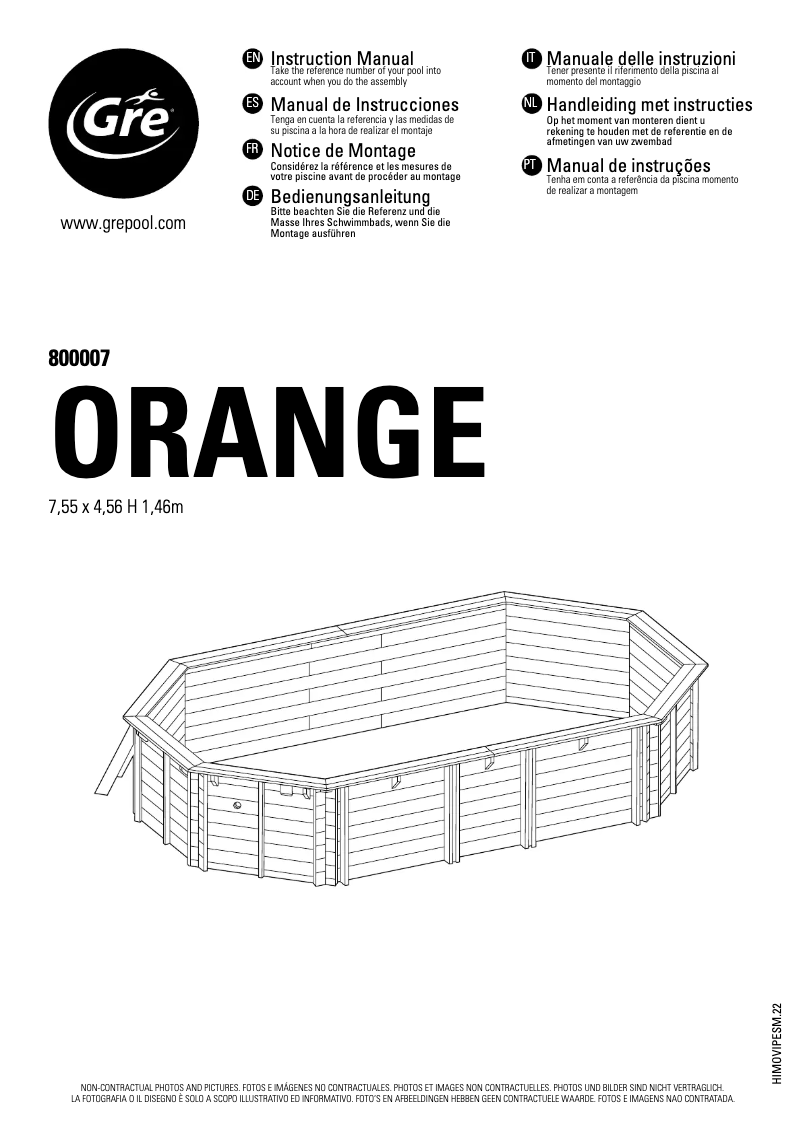 Página 1 del manual Manual de usuario Gre 800007