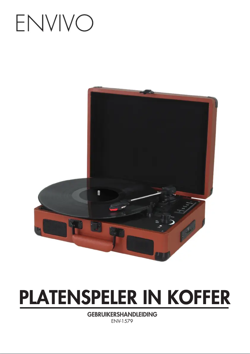 Page 1 de la notice Manuel utilisateur Envivo ENV-1579