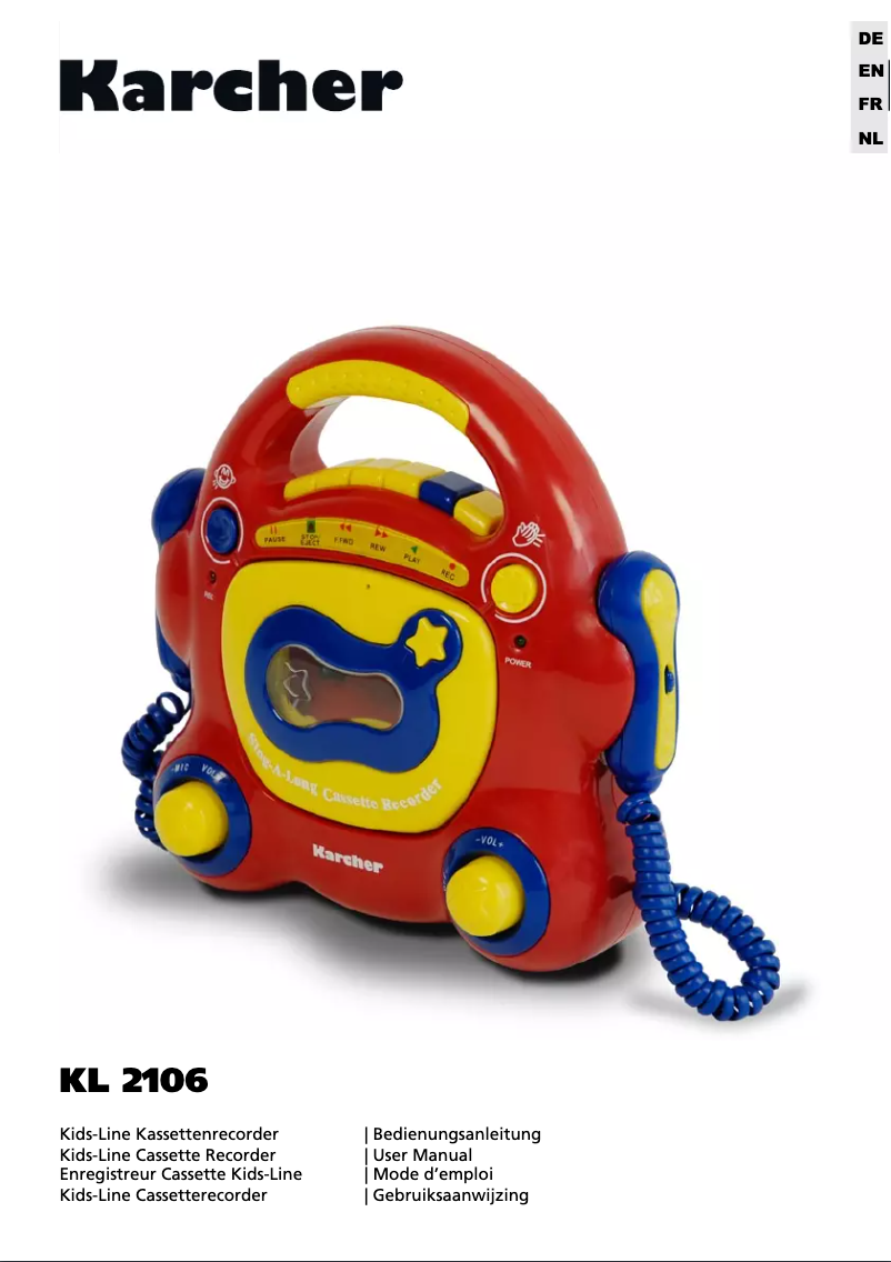 Image de la première page du manuel de l'appareil KL 2106