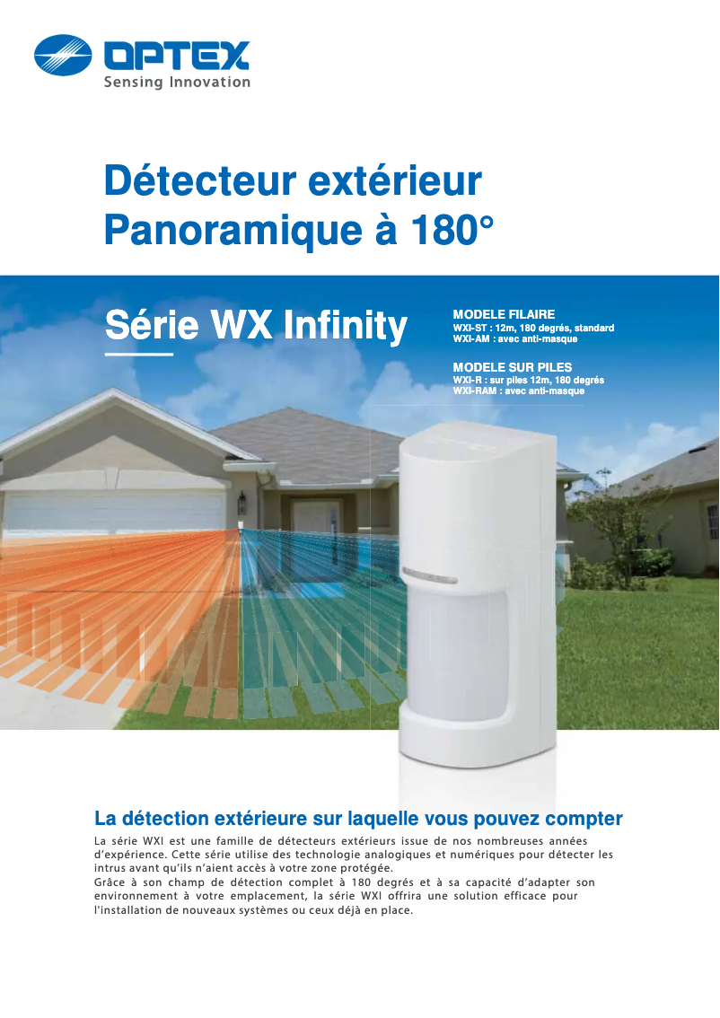 Image de la première page du manuel de l'appareil WXI-R