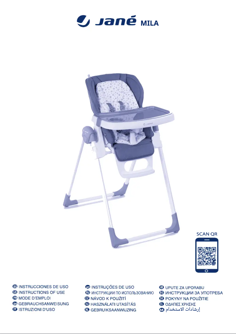 Page 1 de la notice Manuel utilisateur Jane Mila