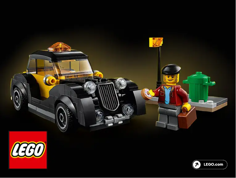 Page n°1 - Manuel utilisateur Lego Vintage Taxi 40532
