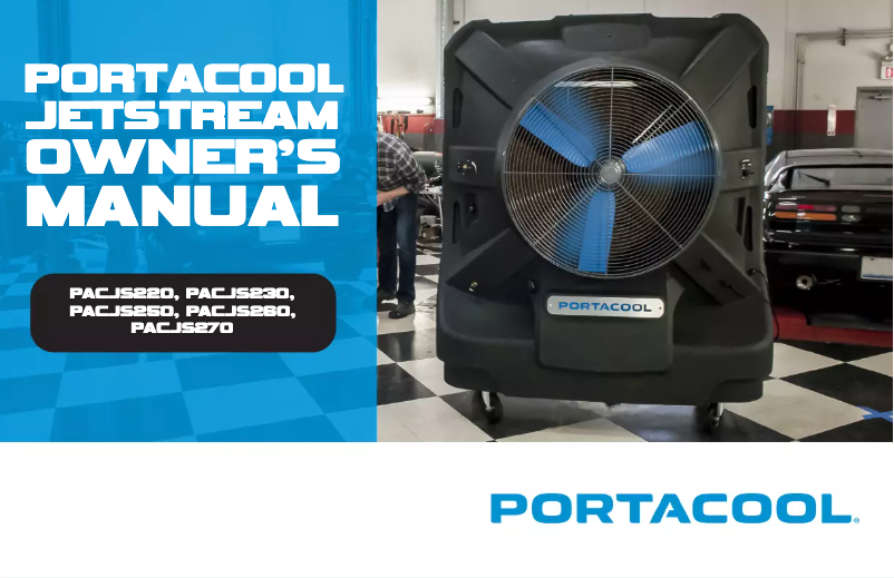 Page n°1 - Manuel utilisateur Portacool Jetstream PACJS2501