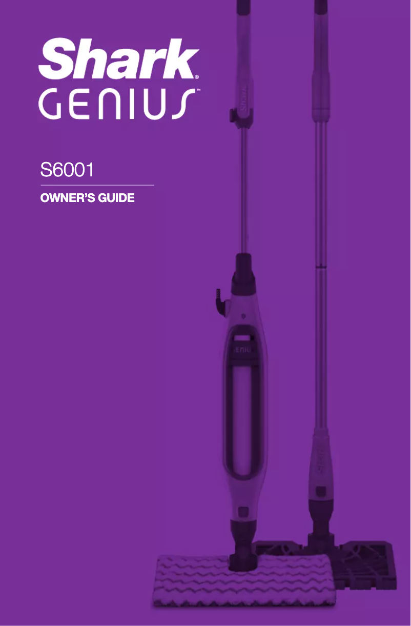 Page n°1 - Manuel utilisateur Shark Quick Flip Steam Professional S6001