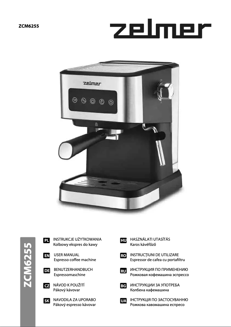 Page 1 de la notice Manuel utilisateur Zelmer ZMF0550