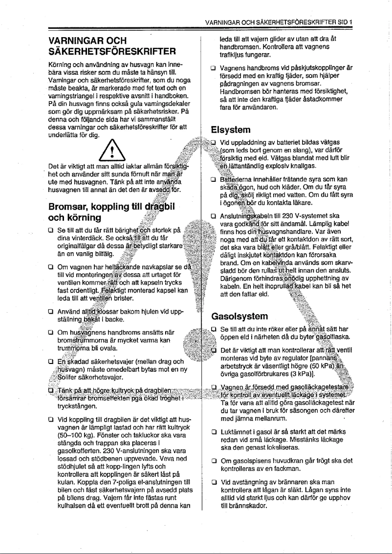 Page 1 de la notice Manuel utilisateur Solifer S7 (1999)