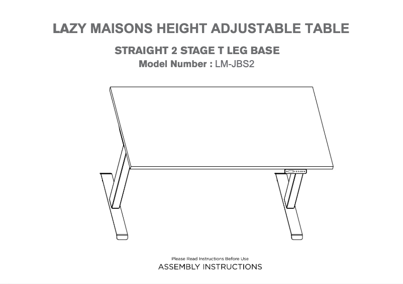 Image de la première page du manuel de l'appareil LM-JBS2