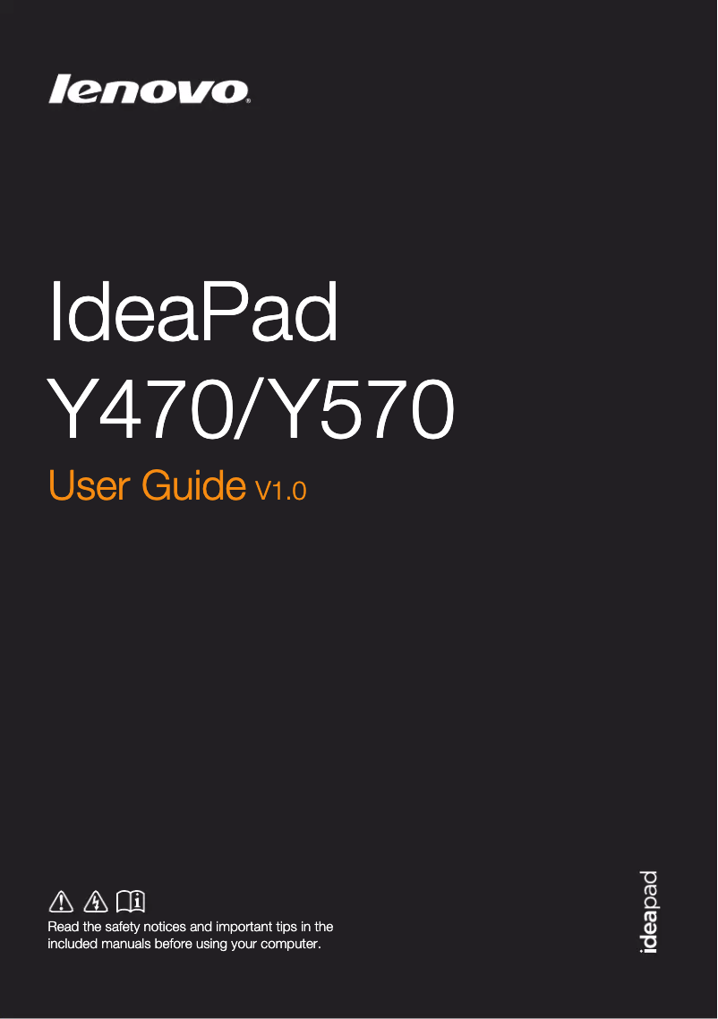 Page n°1 - Manuel utilisateur Lenovo IdeaPad Slim 3i