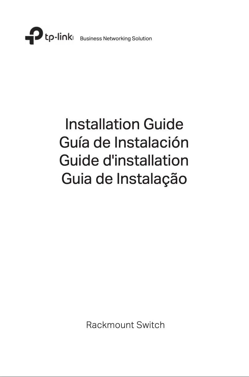 Page n°1 - Guide d'installation TP-Link TL-SG1016D