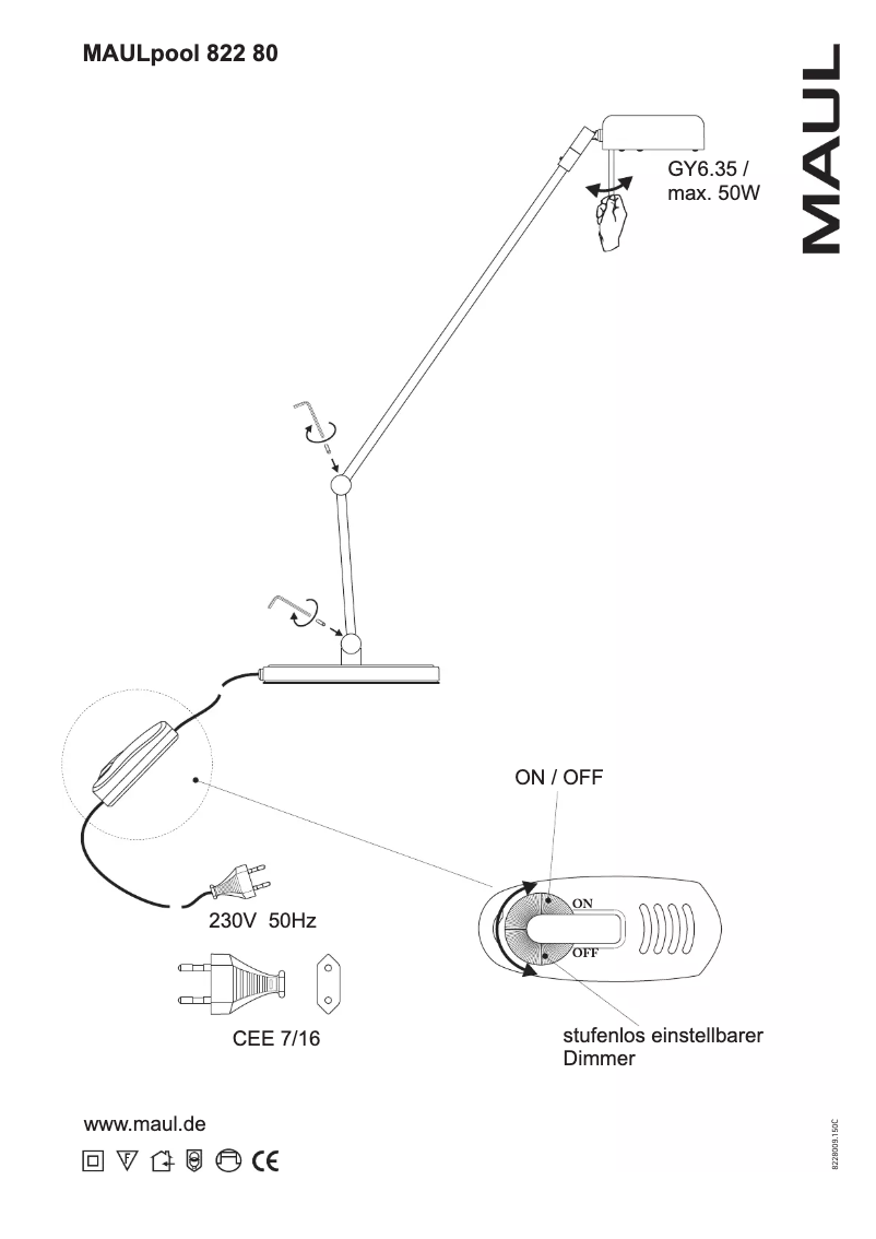 Image de la première page du manuel de l'appareil Pool