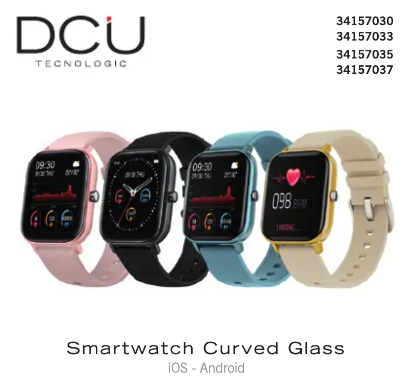 Image de la première page du manuel de l'appareil Curved Glass