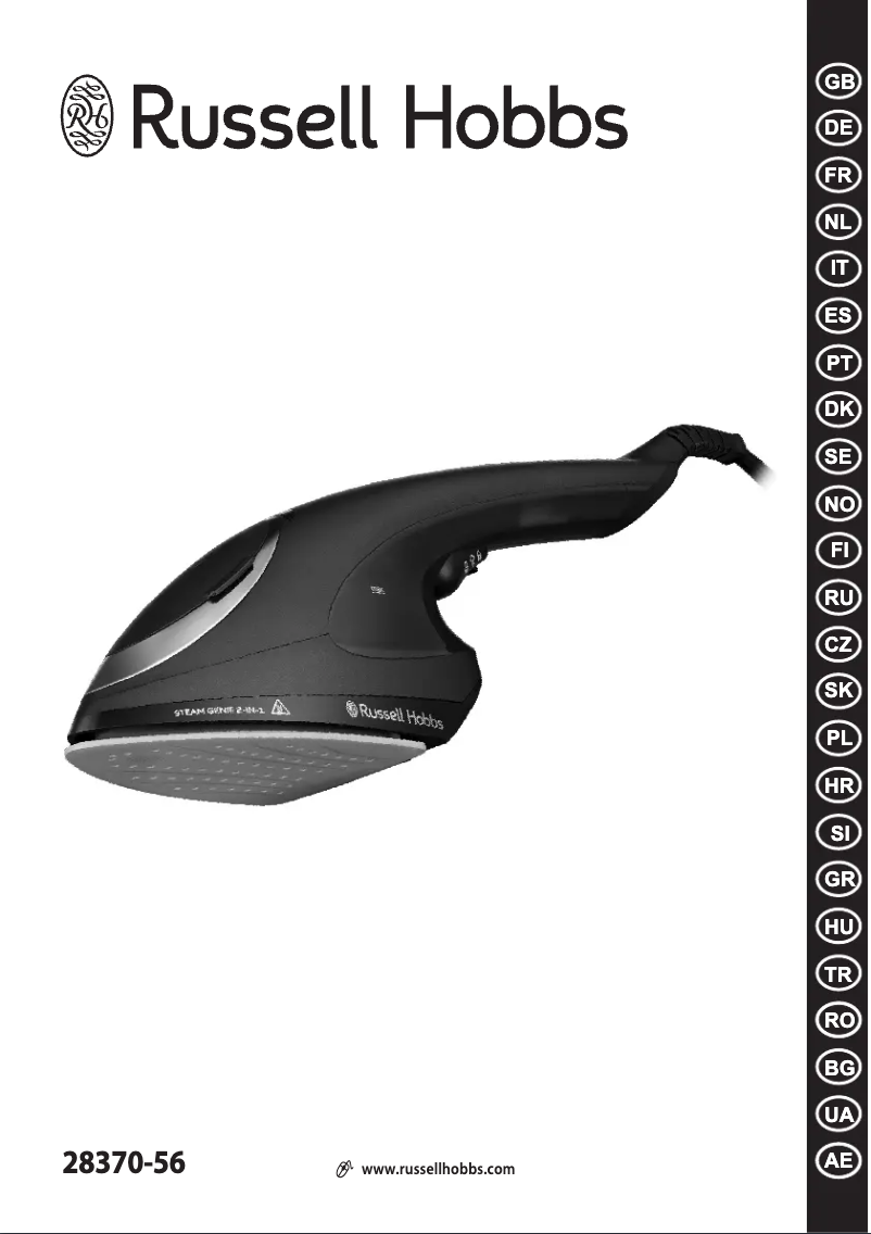 Page 1 de la notice Manuel utilisateur Russell Hobbs 28370-56