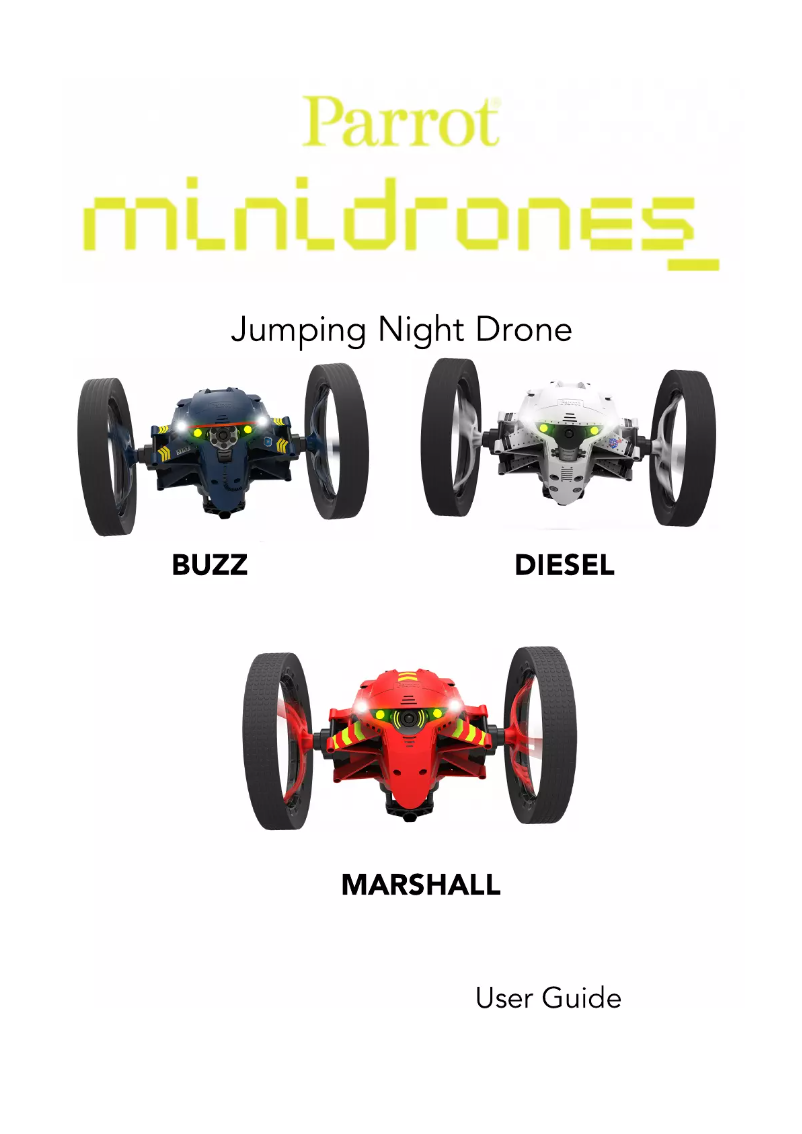 Page 1 de la notice Manuel utilisateur Parrot Marshall