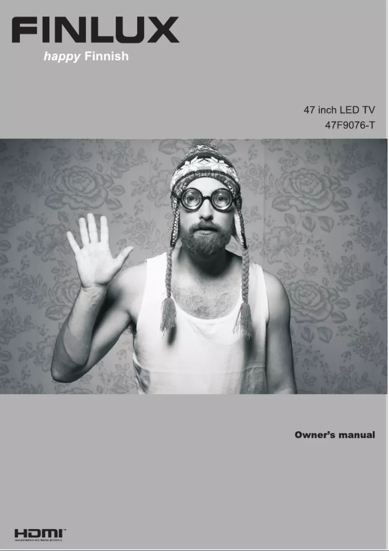 Image de la première page du manuel de l'appareil 47F9076-T