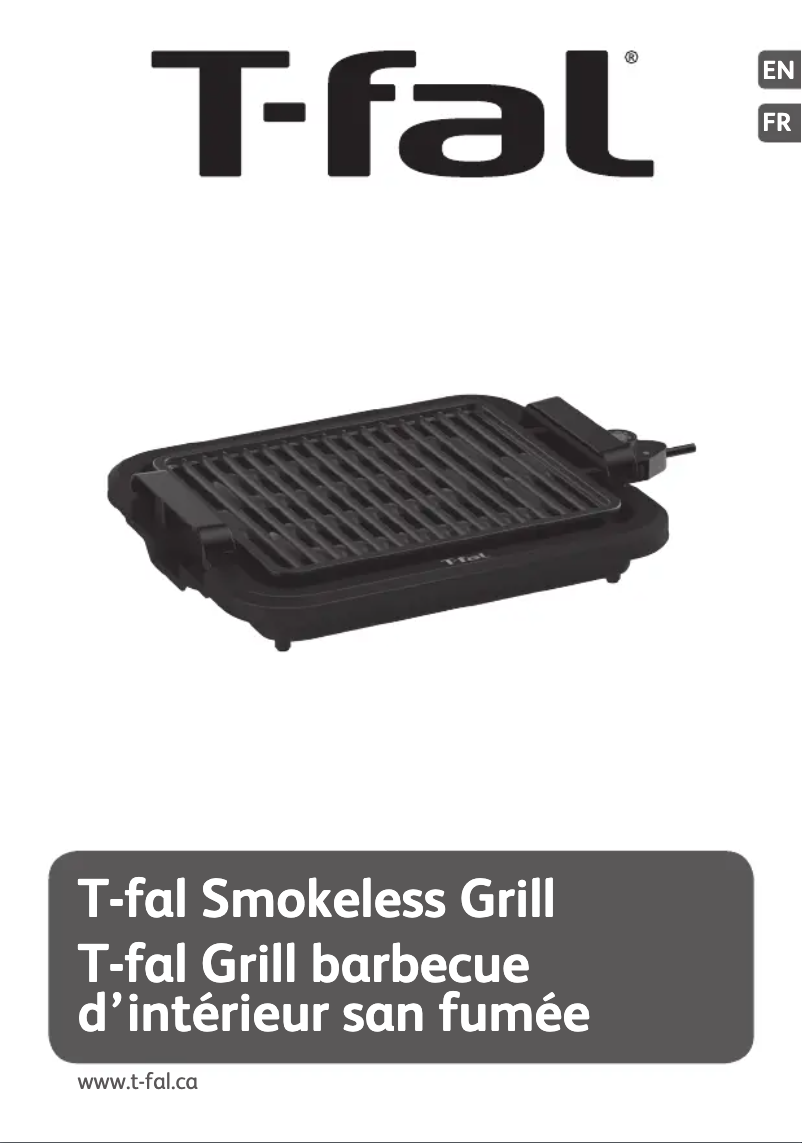 Image de la première page du manuel de l'appareil Family Flavor Grill TG8000