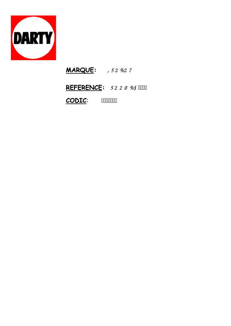 Image de la première page du manuel de l'appareil Roomba 785
