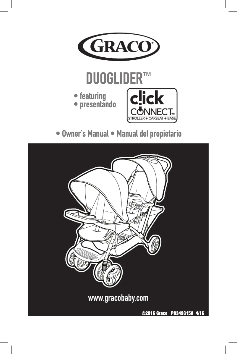 Página 1 del manual Manual de usuario Graco DuoGlider Click Connect