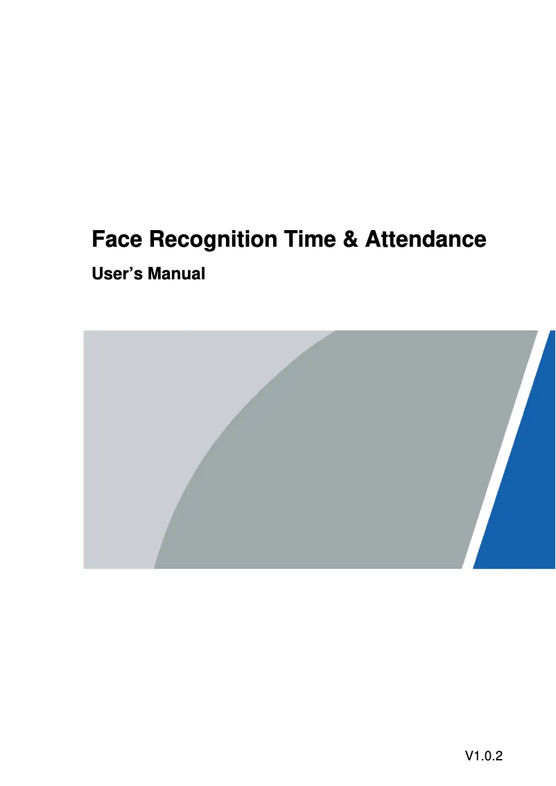 Page 1 de la notice Manuel utilisateur Dahua Technology ASA3213GL-MW
