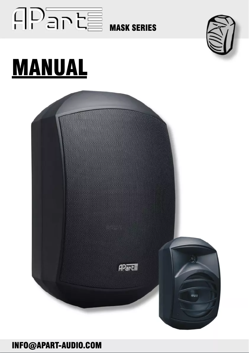 Página 1 del manual Manual de usuario APart MASK6-BL