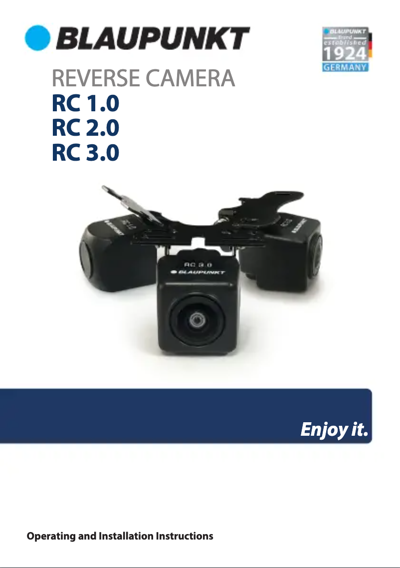 Image de la première page du manuel de l'appareil RC 1.0