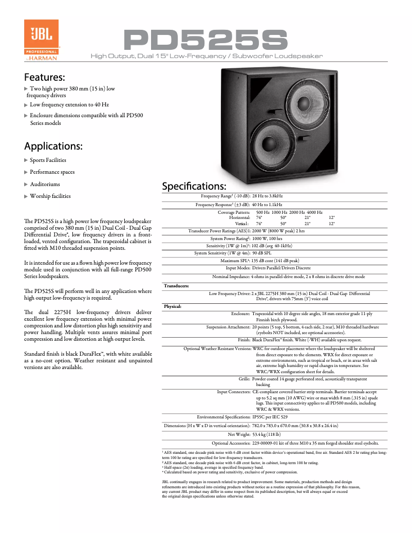 Image de la première page du manuel de l'appareil PD525S