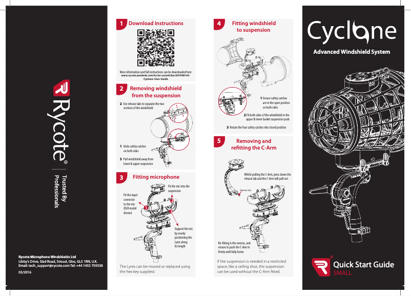 Page n°1 - Guide de démarrage rapide Schoeps MiniCMIT