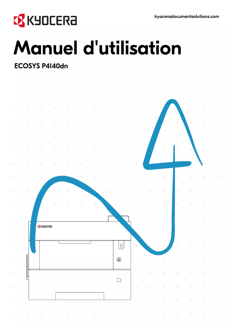 Page 1 de la notice Manuel utilisateur Kyocera ECOSYS P4140dn