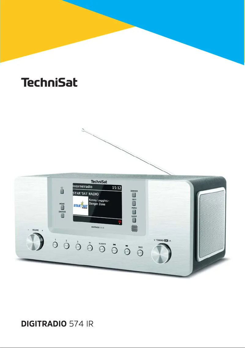 Page 1 de la notice Manuel utilisateur TechniSat DigitRadio 574 IR