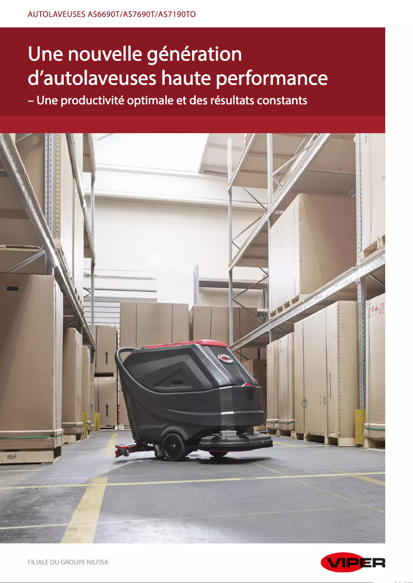 Page 1 de la notice Brochure Viper AS7690T