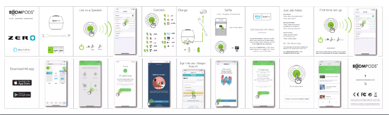 Page n°1 - Manuel utilisateur Boompods ZERO-TALK